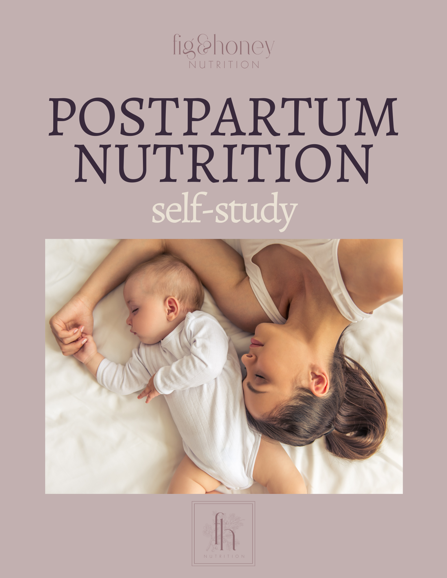 Postpartum Nutrition Study Guide available for moms to learn the benefits of great nutrition after birth during the postpartum period. Includes recommendations for macronutrients (carbohydrates, fats, protein) and micronutrients. Teaches how to balance blood sugars in order to regain energy after baby. Discusses how to balance your plate to get in a variety of nutrients and keep mothers feeling their best. 